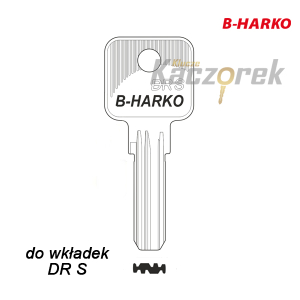 Mieszkaniowy 094 - klucz surowy - B-Harko do wkładki DR Strong